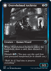 Overwhelmed Archivist // Archive Haunt [Innistrad: Double Feature] | Rook's Games and More