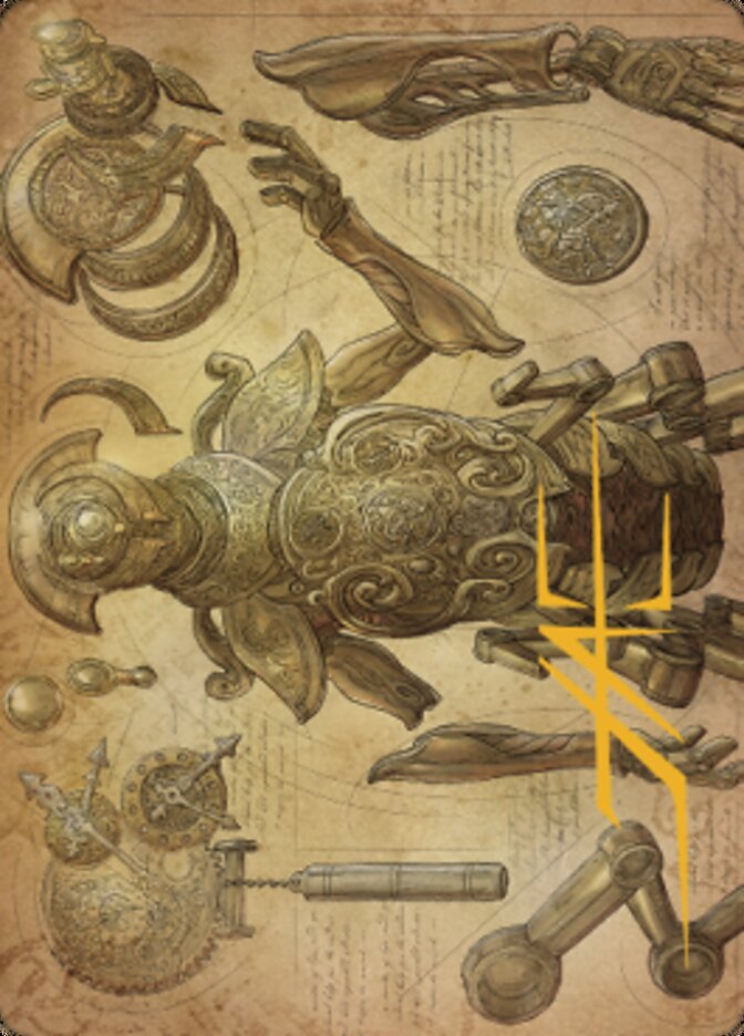 Foundry Inspector Art Card (Gold-Stamped Signature) [The Brothers' War Art Series] | Rook's Games and More