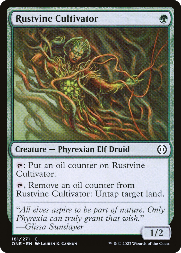 Rustvine Cultivator [Phyrexia: All Will Be One] | Rook's Games and More