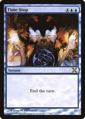 Time Stop (Premium Foil) [Tenth Edition]