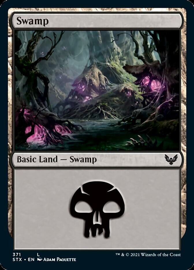 Swamp (#371) [Strixhaven: School of Mages] | Rook's Games and More
