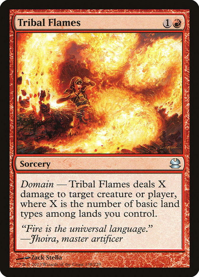 Tribal Flames [Modern Masters] | Rook's Games and More