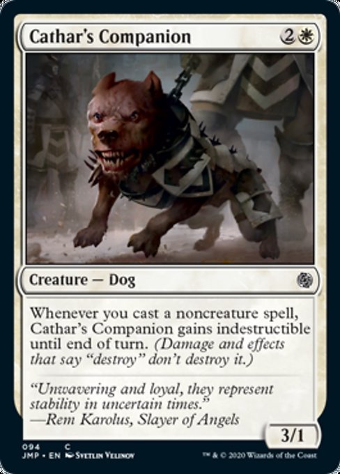 Cathar's Companion [Jumpstart] | Rook's Games and More