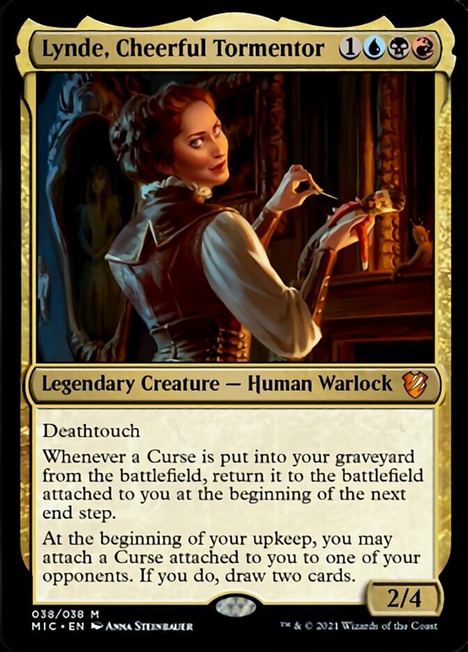 Lynde, Cheerful Tormentor [Innistrad: Midnight Hunt Commander] | Rook's Games and More