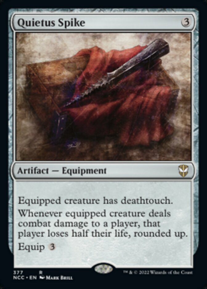 Quietus Spike [Streets of New Capenna Commander] | Rook's Games and More