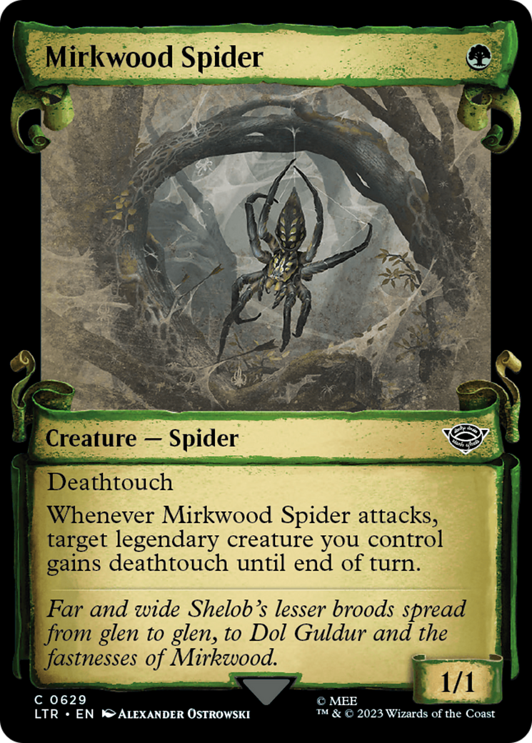 Mirkwood Spider [The Lord of the Rings: Tales of Middle-Earth Showcase Scrolls] | Rook's Games and More