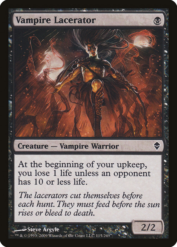 Vampire Lacerator [Zendikar] | Rook's Games and More