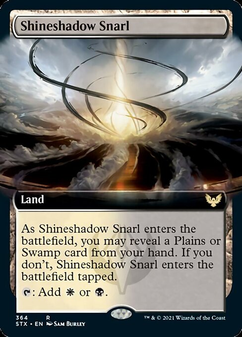 Shineshadow Snarl (Extended) [Strixhaven: School of Mages] | Rook's Games and More