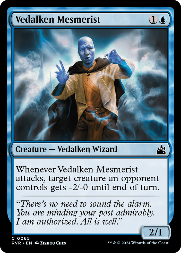 Vedalken Mesmerist [Ravnica Remastered] | Rook's Games and More