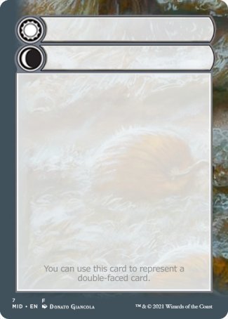 Helper Card (7/9) [Innistrad: Midnight Hunt Tokens] | Rook's Games and More