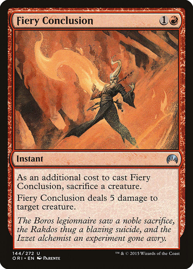 Fiery Conclusion [Magic Origins] | Rook's Games and More