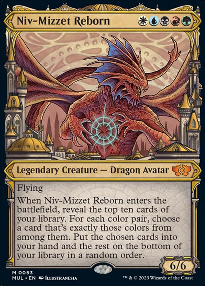 Niv-Mizzet Reborn [Multiverse Legends] | Rook's Games and More