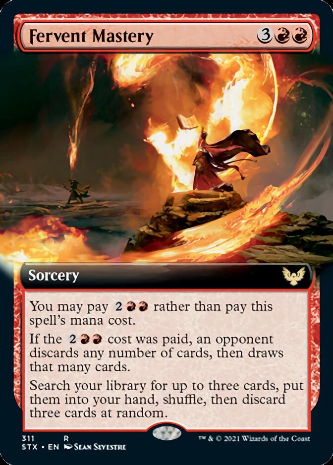 Fervent Mastery (Extended) [Strixhaven: School of Mages] | Rook's Games and More