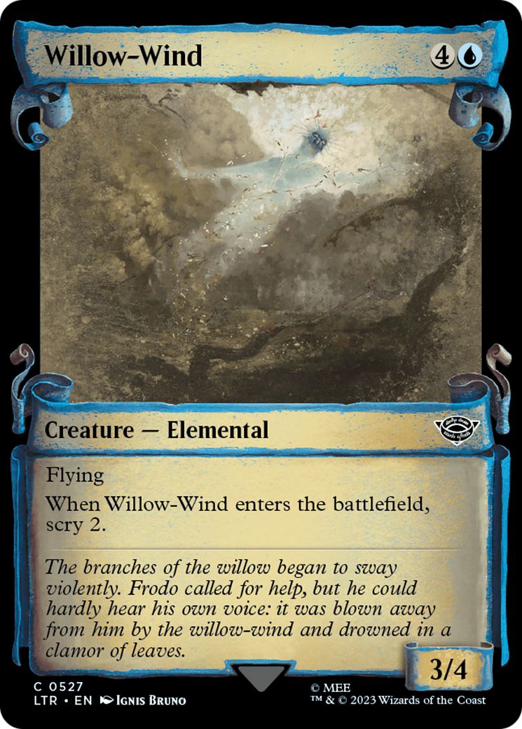 Willow-Wind [The Lord of the Rings: Tales of Middle-Earth Showcase Scrolls] | Rook's Games and More