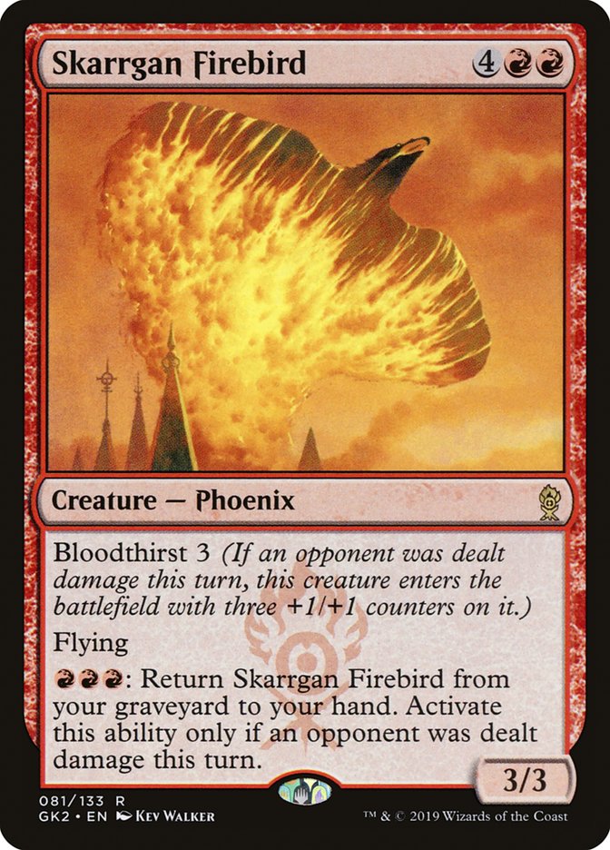 Skarrgan Firebird [Ravnica Allegiance Guild Kit] | Rook's Games and More