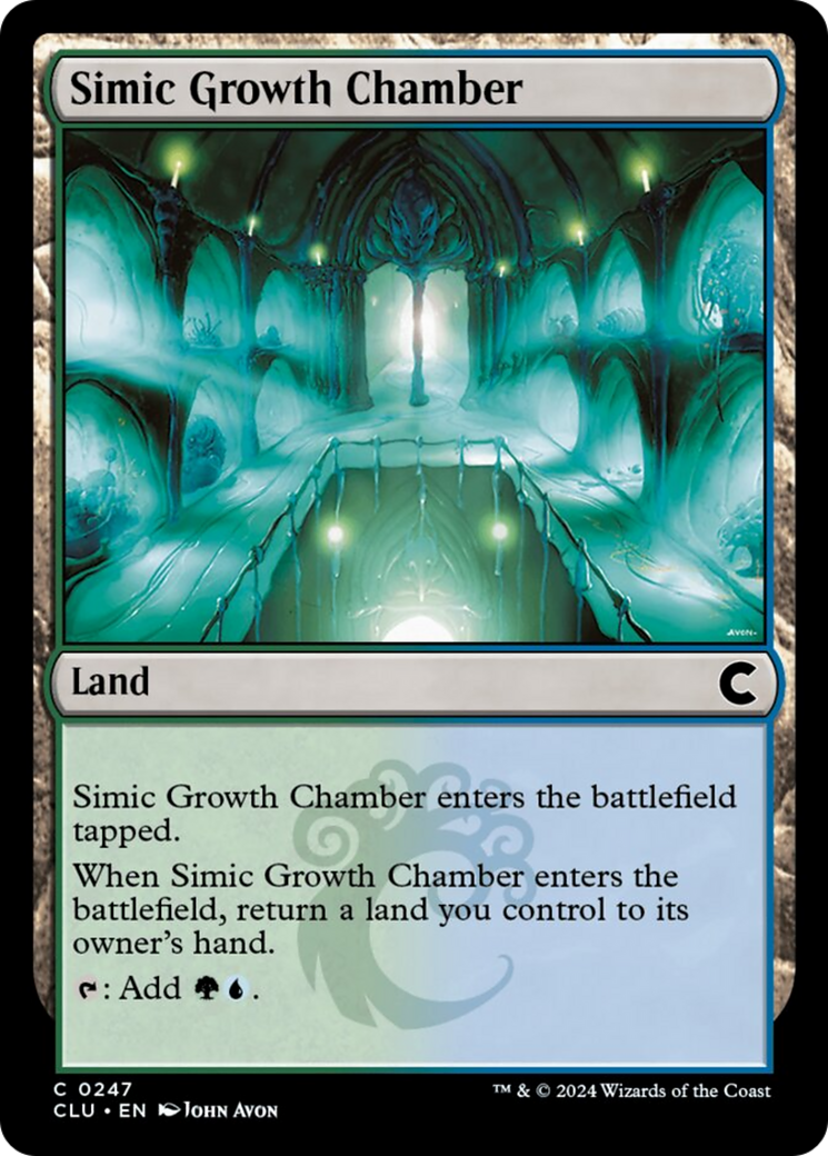 Simic Growth Chamber [Ravnica: Clue Edition] | Rook's Games and More