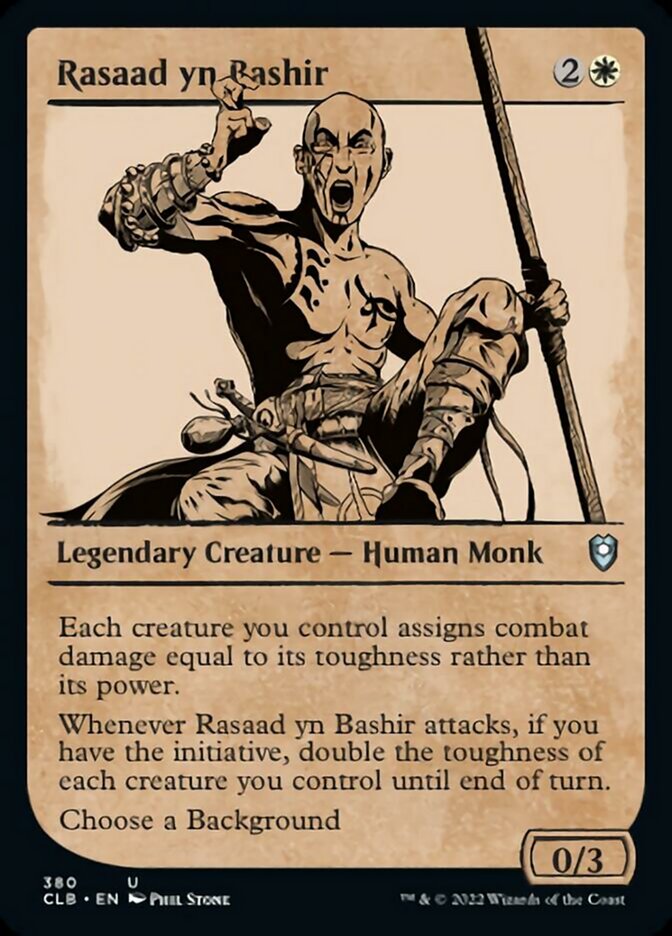 Rasaad yn Bashir (Showcase) [Commander Legends: Battle for Baldur's Gate] | Rook's Games and More