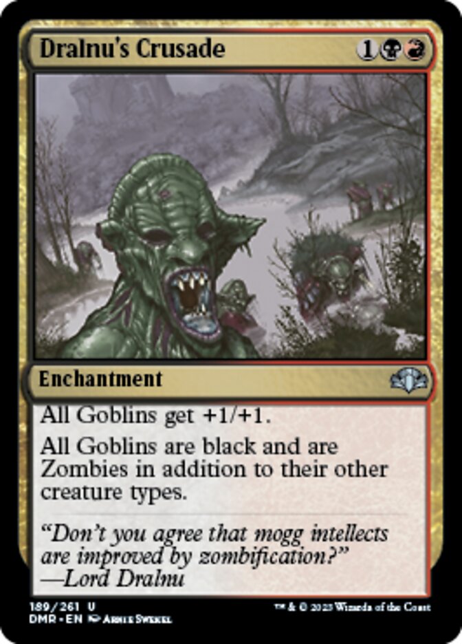Dralnu's Crusade [Dominaria Remastered] | Rook's Games and More
