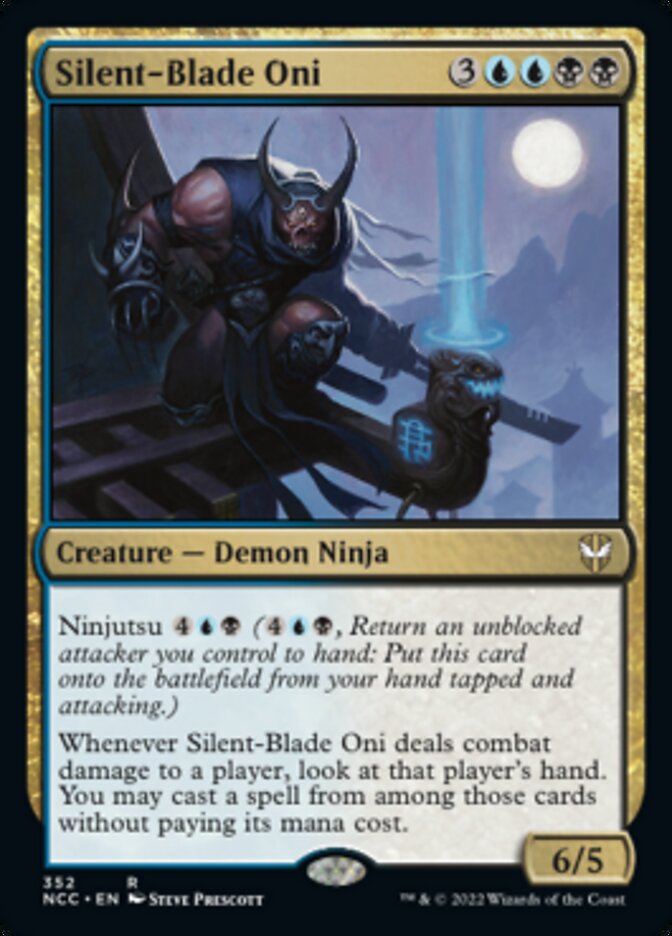 Silent-Blade Oni [Streets of New Capenna Commander] | Rook's Games and More