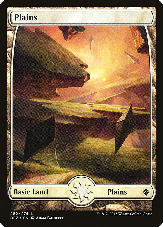 Plains (252) [Battle for Zendikar] | Rook's Games and More