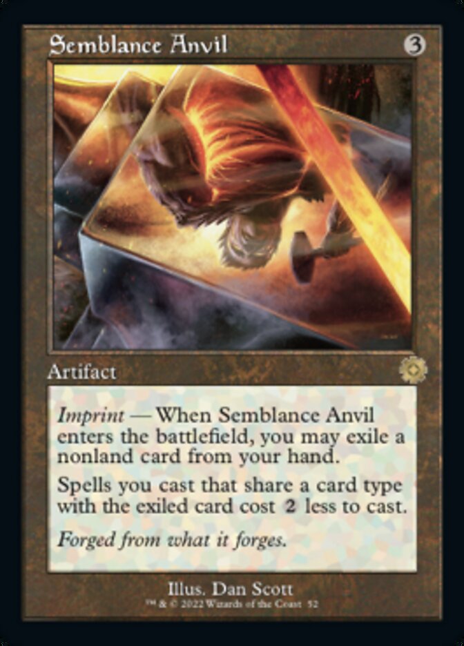 Semblance Anvil (Retro) [The Brothers' War Retro Artifacts] | Rook's Games and More