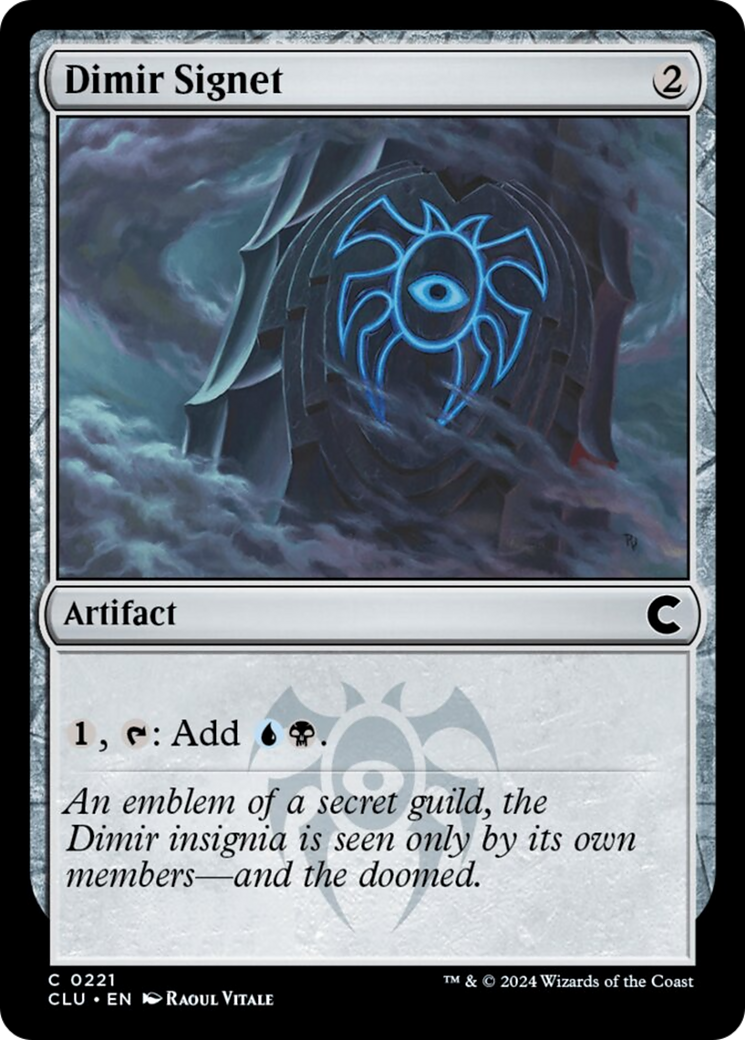 Dimir Signet [Ravnica: Clue Edition] | Rook's Games and More