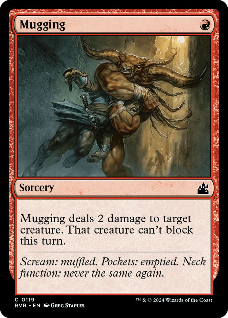 Mugging [Ravnica Remastered] | Rook's Games and More