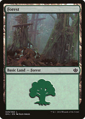 Forest (29) (Garruk vs. Liliana) [Duel Decks Anthology]