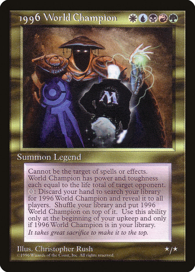 1996 World Champion [Celebration Cards] | Rook's Games and More