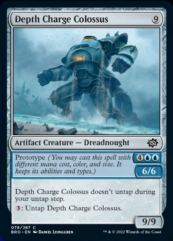 Depth Charge Colossus [The Brothers' War] | Rook's Games and More