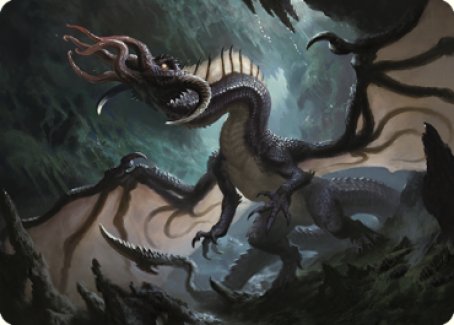 Brainstealer Dragon Art Card [Commander Legends: Battle for Baldur's Gate Art Series] | Rook's Games and More