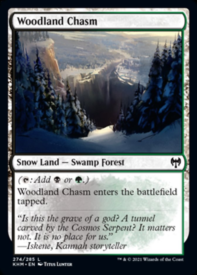 Woodland Chasm [Kaldheim] | Rook's Games and More