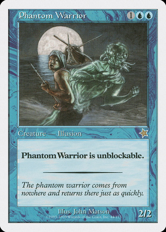 Phantom Warrior [Starter 1999] | Rook's Games and More