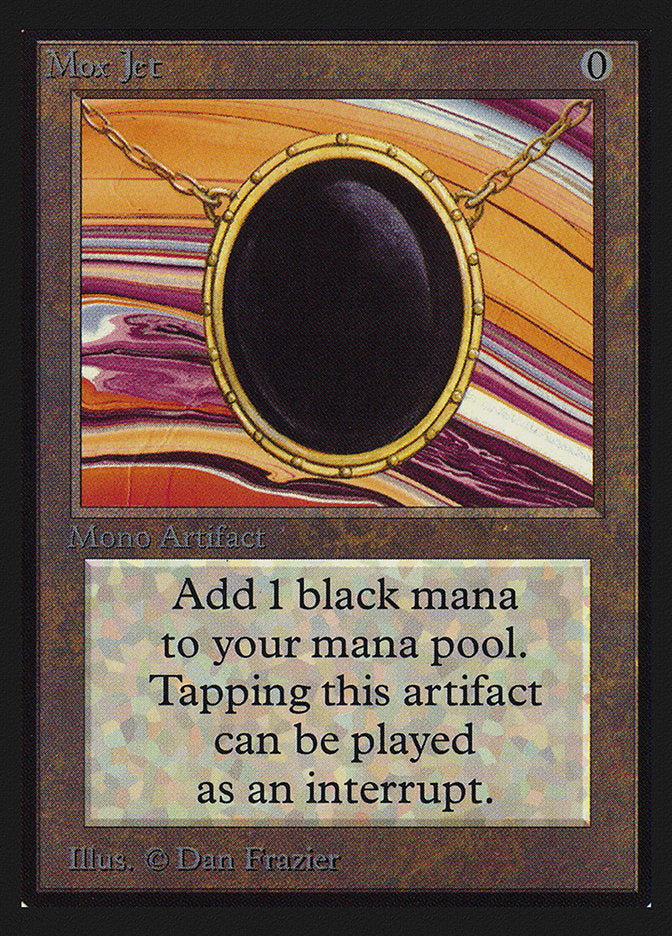 Mox Jet (Black Stone) [International Collectors’ Edition] | Rook's Games and More