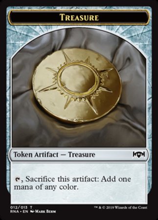 Treasure Token [Ravnica Allegiance Tokens] | Rook's Games and More