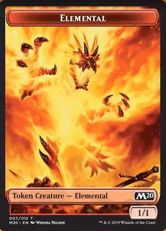 Elemental Token [Core Set 2020 Tokens] | Rook's Games and More