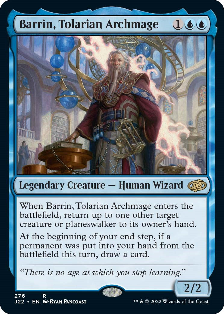 Barrin, Tolarian Archmage [Jumpstart 2022] | Rook's Games and More