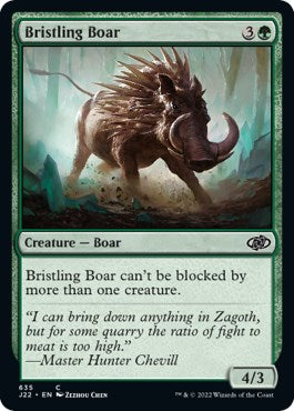 Bristling Boar [Jumpstart 2022] | Rook's Games and More