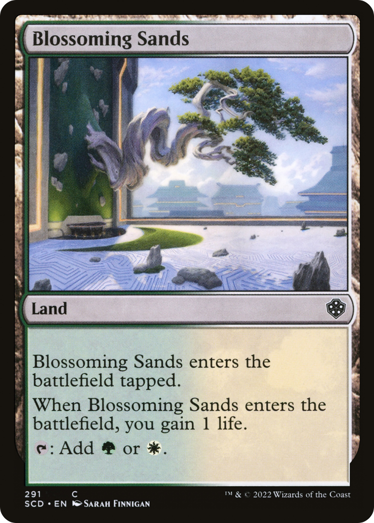 Blossoming Sands [Starter Commander Decks] | Rook's Games and More