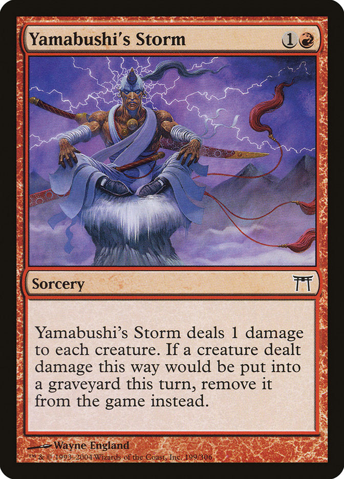 Yamabushi's Storm [Champions of Kamigawa] | Rook's Games and More