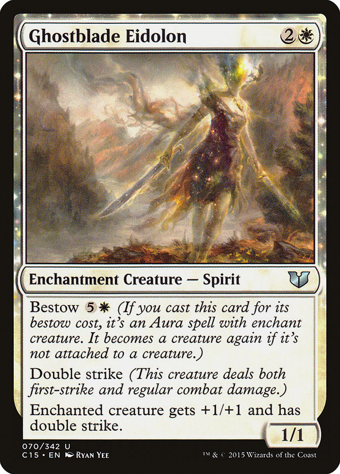 Ghostblade Eidolon [Commander 2015] | Rook's Games and More