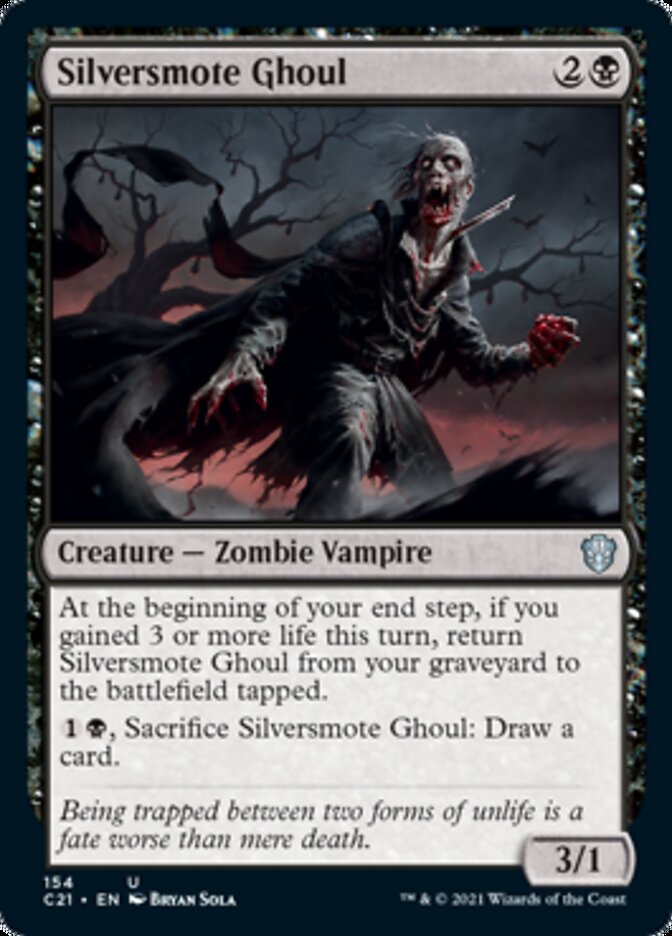 Silversmote Ghoul [Commander 2021] | Rook's Games and More
