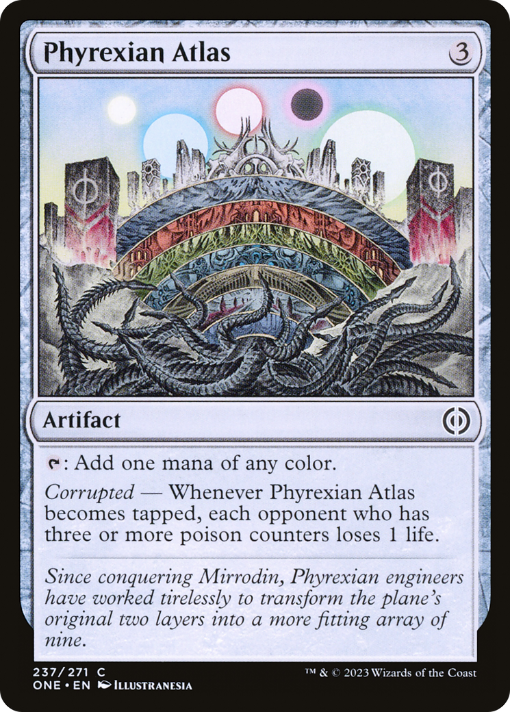 Phyrexian Atlas [Phyrexia: All Will Be One] | Rook's Games and More