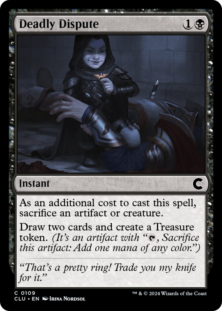 Deadly Dispute [Ravnica: Clue Edition] | Rook's Games and More