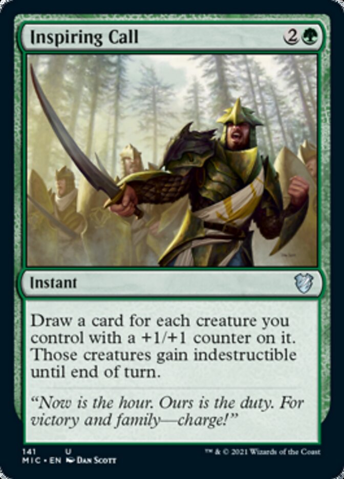 Inspiring Call [Innistrad: Midnight Hunt Commander] | Rook's Games and More