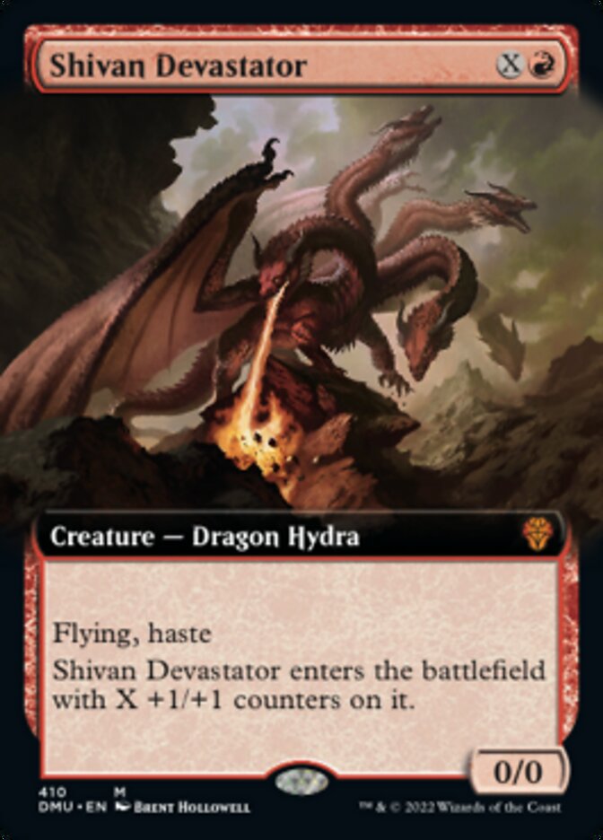 Shivan Devastator (Extended Art) [Dominaria United] | Rook's Games and More