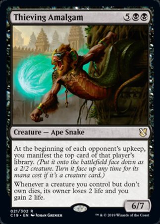 Thieving Amalgam [Commander 2019] | Rook's Games and More