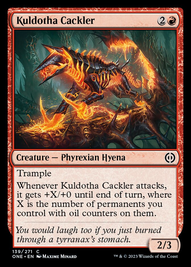 Kuldotha Cackler [Phyrexia: All Will Be One] | Rook's Games and More