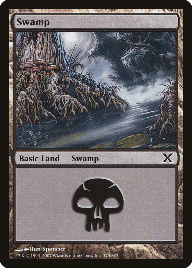 Swamp (373) [Tenth Edition] | Rook's Games and More