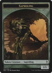 Saproling // Wurm Token [Ravnica Allegiance: Guild Kits] | Rook's Games and More